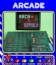 scheda pcb jamma  arch rivals  per arcade videogiochi
