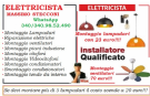 Vendita elettricista lampadario roma monteverde 