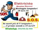 Vendita s.o.s montaggio lampadario a roma con 19 euro