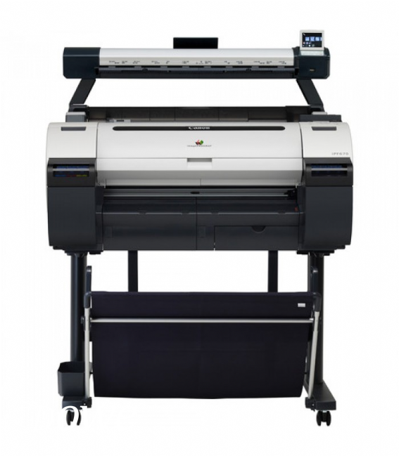 Vendita canon imageprograf ipf670 24 inch large-format inkjet printer with l24 scanner - asoka printing