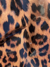 scampoli pelle vitello vernice lucida effetto leopardo