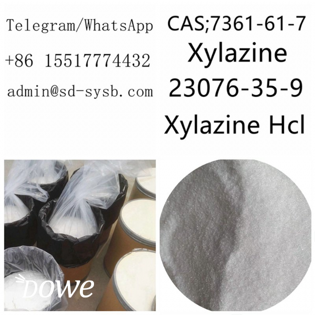 Vendita xylazine hydrochloride cas 23076-35-9	hot selling in stock	good quality and good price