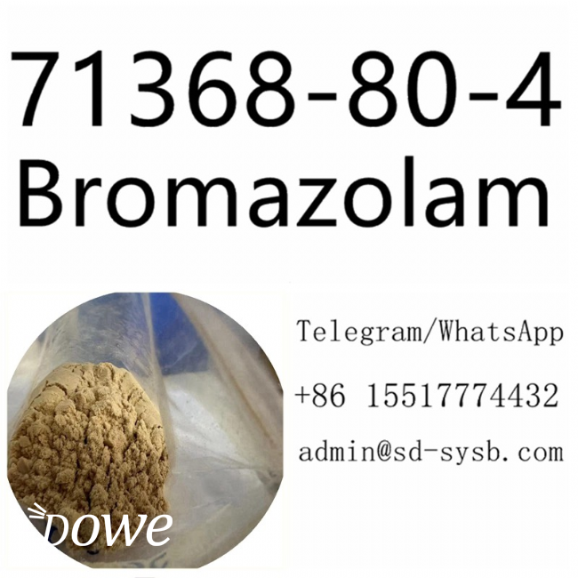 Vendita bromazolam cas 71368-80-4	hot selling in stock	good quality and good price