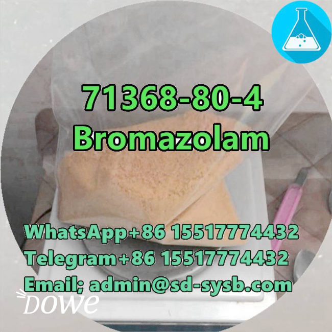 Vendita bromazolam cas 71368-80-4	pharmaceutical intermediate	o1