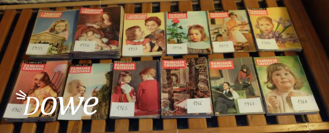 Vendita  125 riviste di famiglia cristiana dal 1955 al 1968 