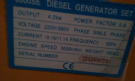 Vendita generatore 220v/380v 5kw diesel + compressore 