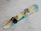  tavola snowboard burton custom +attacchi 