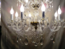 Vendita  lampadario 12 luci in cristallo di boemia 