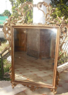 antica specchiera specchio cornice epoca 800