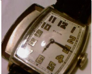 elgin orologio da polso 1940 oro 14 kt