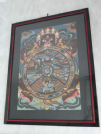 Vendita quadro acquerello tibet samsara
