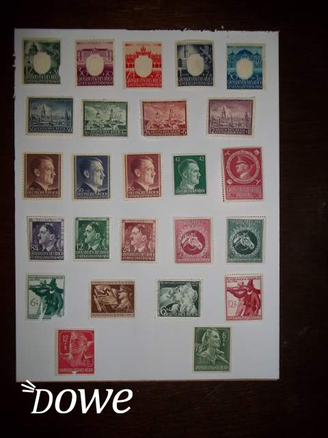 Vendita lotto di francobolli tedeschi anni 30 40