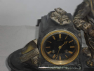 Vendita orologio vittoriano in basalto nero 