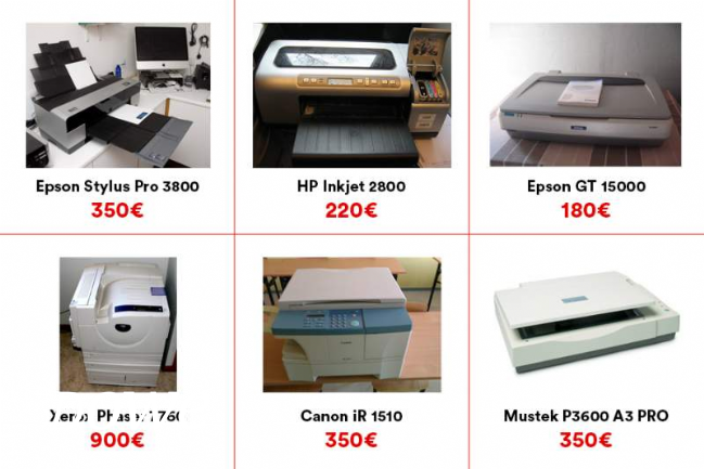 Vendita stampanti e scanner professionali